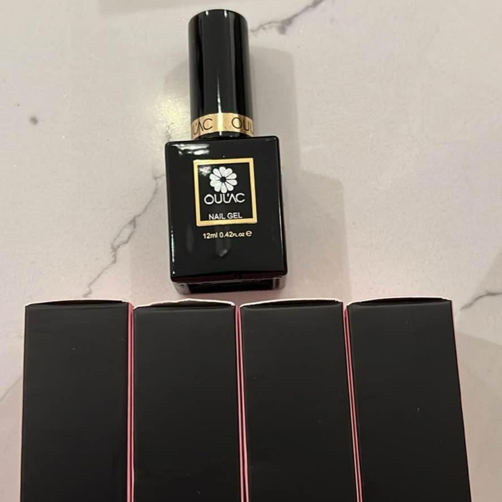 BUNDLE OF 4 OULAC GEL NAIL POLISH